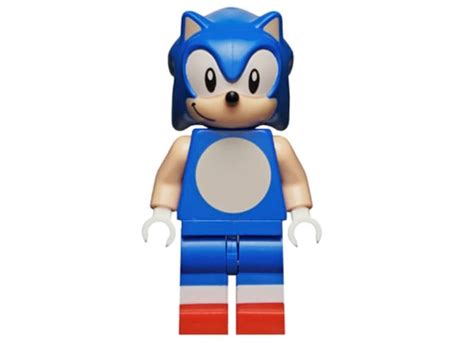 Lego Sonic The Hedgehog Minifigure Etsy Uk