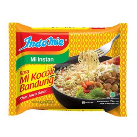 Jual Mie Indomie Kocok Bandung 75gr Shopee Indonesia