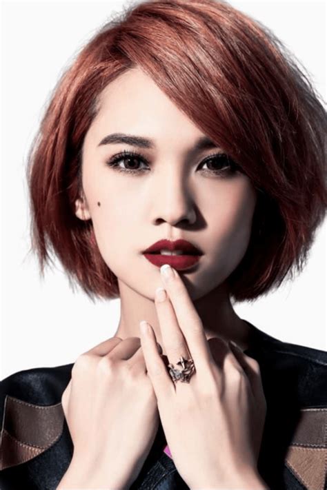The faux hawk, neat side part, and brow out styles are also popular, mostly by younger men. Asian Short Hairstyles For Women 20 in 2020 | Asian short ...