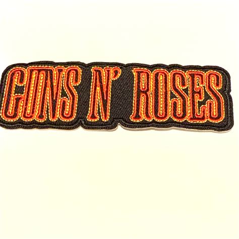 Guns N Roses Iron On Patch Etsy