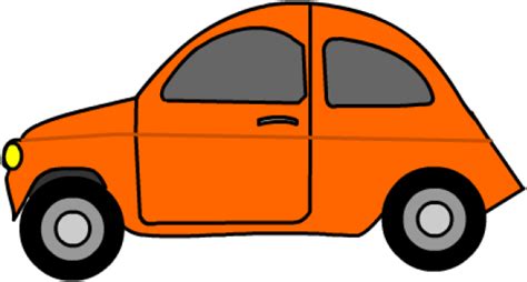 Download Driving Clipart Orange Car Girl In Car Clipart Png