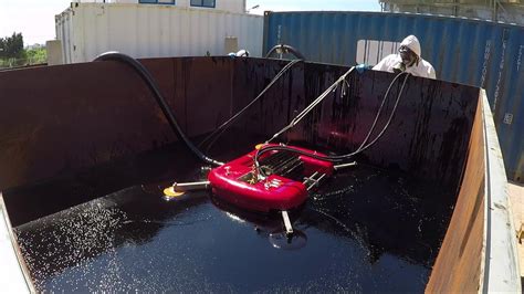 Oil Spill Response Modular And Oleophilic Recovery Skimmer Youtube