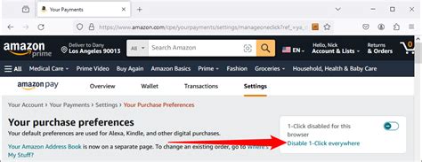 How To Turn Off Amazon One Click Ordering Everywhere