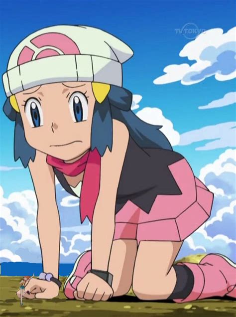 Dawn Why Looking Soooooooo Down Pokemon Manga Pokémon Diamond And