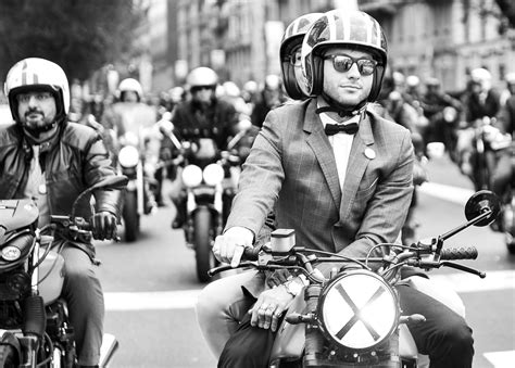 The Distinguished Gentlemans Ride Milano Edition 2015 Riding Biker