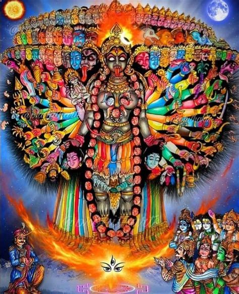 What Is The Origin Story Of Goddess Kali Quora