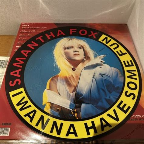 12” picture disc maxi single samantha fox i wanna have some fun pwl interestのebay公認海外通販｜セカイモン