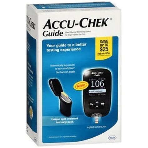 Shop ACCU CHEK Guide Blood Glucose Monitoring System Free Shipping On