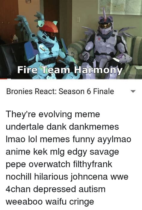 Fire Team Harmony Bronies React Season 6 Finale Theyre
