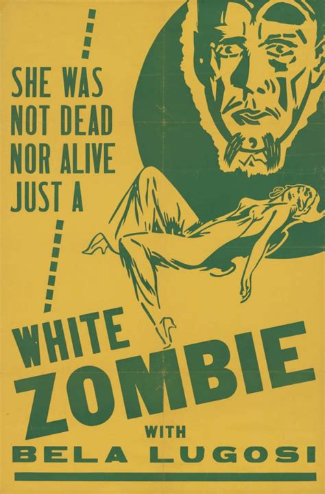 Marquee Poster White Zombie 1940s Us 1 Sheet