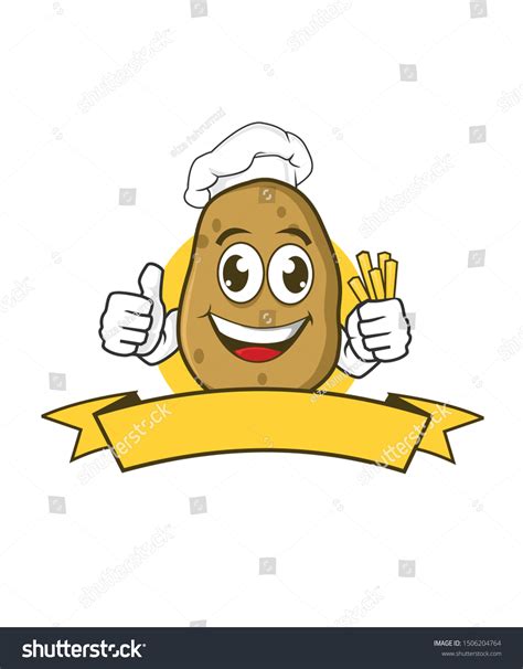 Potato Mascot Cartoon Vector Stock Vector Royalty Free 1506204764