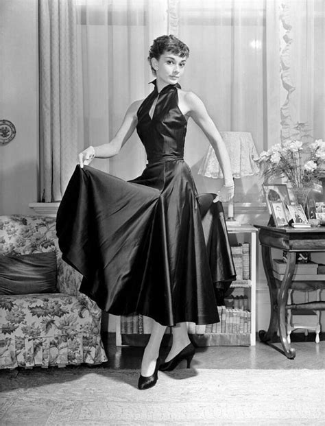 Audrey Hepburn 1950s R Oldschoolcool