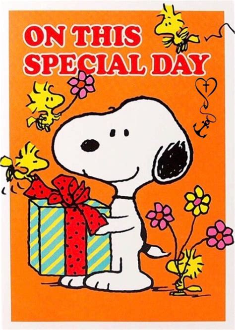 Printable Snoopy Birthday Card