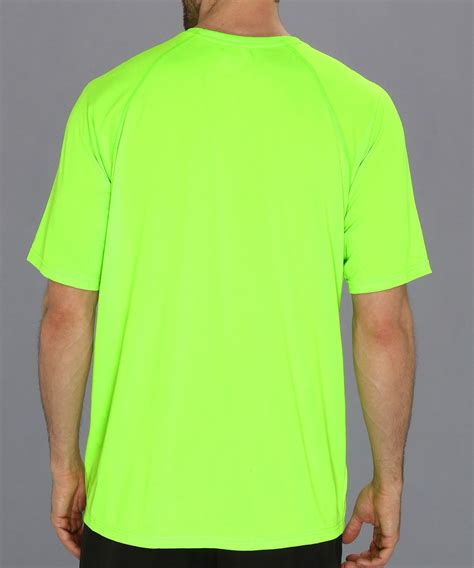 Men Yellow Green Blank Neon Tshirt - Buy Neon Tshirt,Men Neon Tshirt,Yellow Green Neon Tshirt 