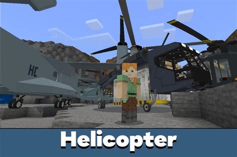 Download Helicopter Mod For Minecraft Pe Helicopter Mod For Mcpe