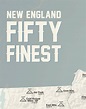 New England Fifty Finest Map 11x14 Print | Etsy
