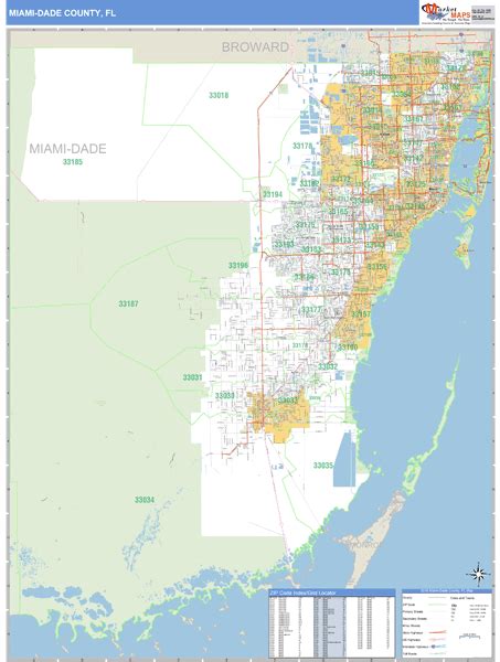 Miami Dade Zip Code Map Map Of The World