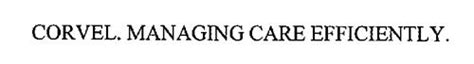 Corvel corporation is a national provider of comprehensive risk management solutions to employers, third party administrators, insurance companies and government agencies. CORVEL. MANAGING CARE EFFICIENTLY. Trademark of CorVel Corporation Serial Number: 76473094 ...