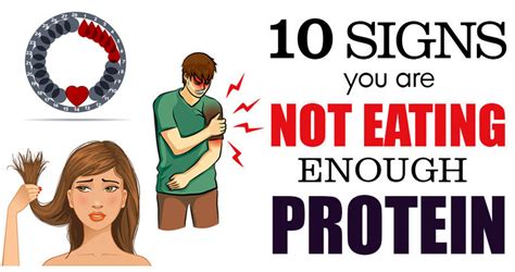 10 signs you are not taking enough protein in diet
