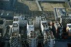 Luftbild Gennevilliers - Hochhaus- Gebäude im Wohngebiet in ...