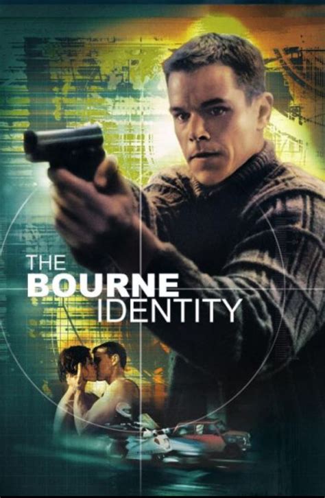 The Bourne Identity Movie Poster The Bourne Identity Matt Damon Bourne Movies