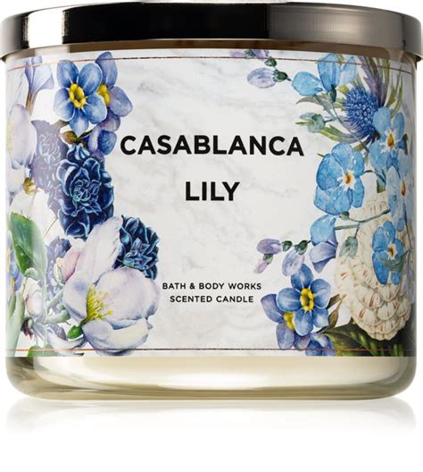 Bath And Body Works Casablanca Lily Scented Candle Uk