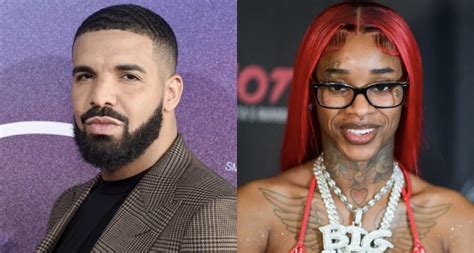 Drake Cozies Up To Rapper Sexyy Red In Backstage Photo Just Met My Rightful Wife