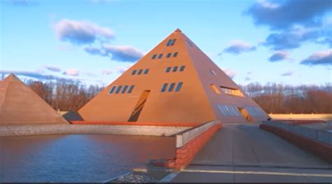 Man Builds His Own Replica Of The Great Pyramid And Taps Into Bizarre