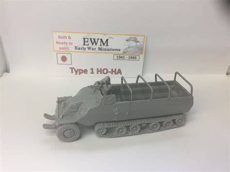 Ho Ha Type 1 Half Track Armored Personnel Carrier Ewm