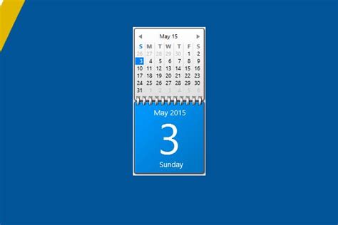 Depending on your workflow, some of them might even be preferable to using the default windows 10 calendar app. Blue Calendar Gadget for Windows 10 http://win10gadgets ...