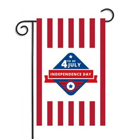 Memorial Day Garden Flag 12×18 Inch Double Sided 4th Of July Independence Day Patriotic American
