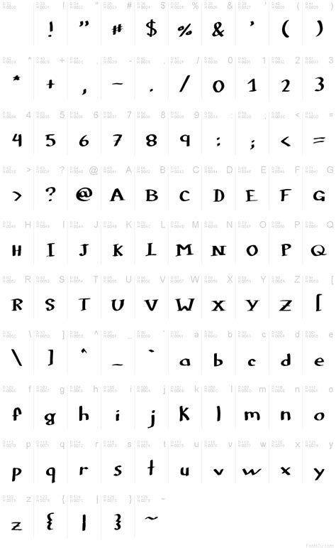 Find the whole alphabet before the time finish and have fun. Colophon DBZ font