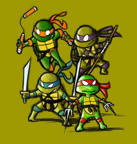 Baby Ninja Turtles Wallpapers Top Free Baby Ninja Turtles Backgrounds
