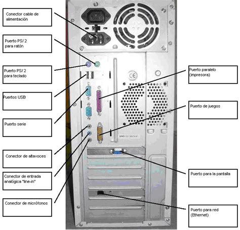 Digdan Identificar Los Puertos De ConexiÓn De La Cpu