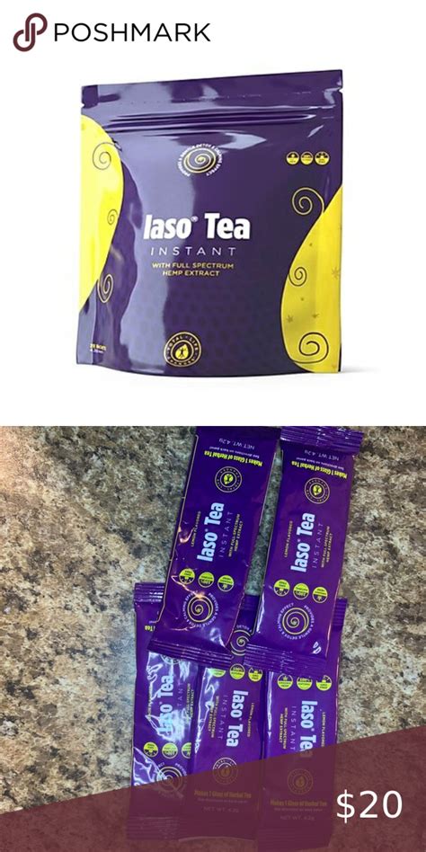 Iaso Tea Instant Lemon 5 Samples Detox Tea Iaso Tea Instant With Full
