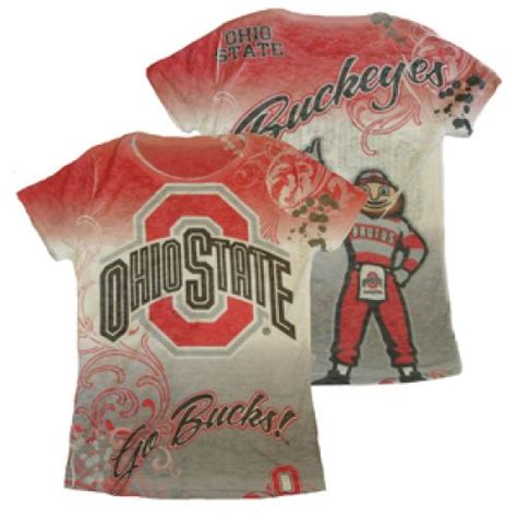 Ohio State Shirt Womens Sublimated T Shirt