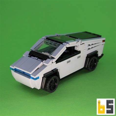 Tesla Cybertruck Mini Kit From Lego® Bricks The Brickworms