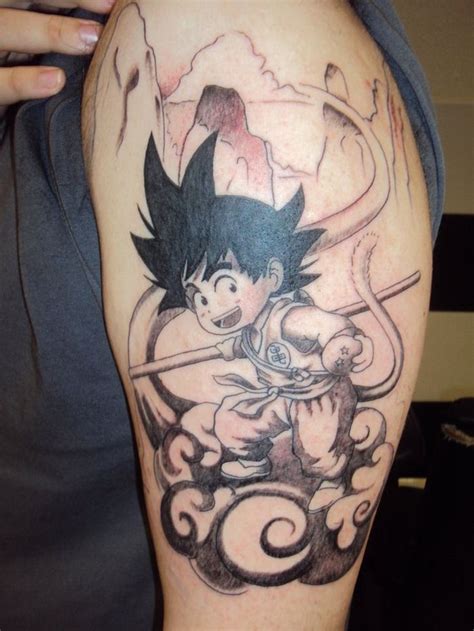 Dbz after frieza is basically just trying to recreate that. Cool Son Goku Tattoo | Z tattoo, Dbz tattoo, Dragon ball ...