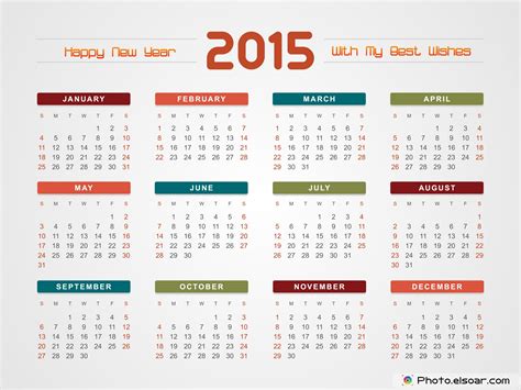 25 Lovely New Year Calendars 2015 Takedesigns