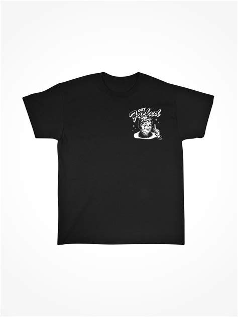 Get Fucked • Black Tee Linda Finegold