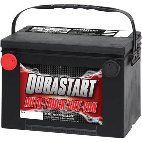 DuraStart 775MF Ultimate Series 12V Automotive Flooded Battery Size