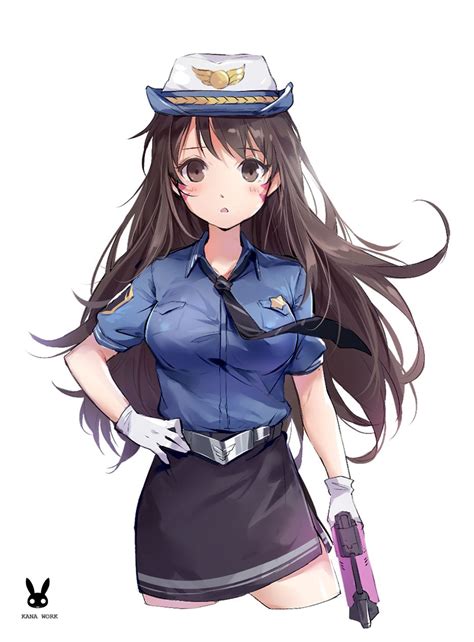 Anime Police Woman