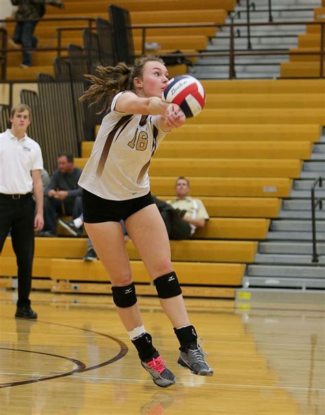 Capital Highs Versatile Sophomore Sarah Ashley Is Irs Volleyball