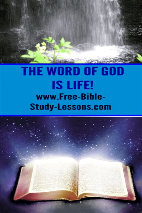 The Word Of God Is Life