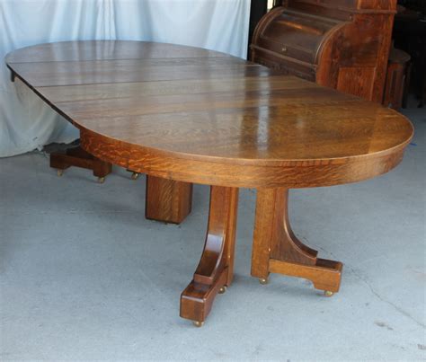 Bargain Johns Antiques Blog Archive Mission Style Round Oak Dining