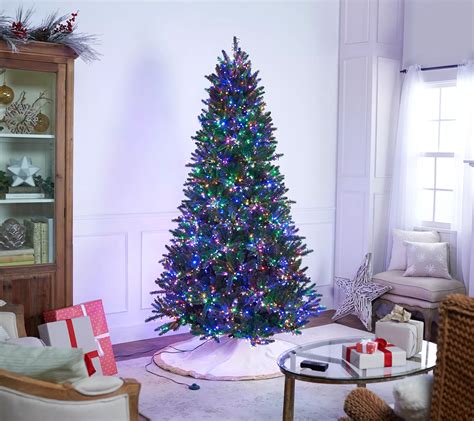 Santas Best Starry Light 75 Green Multi Function Microlight Tree