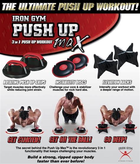 Iron Gym Push Up Max Armtrainer Fitness Shop