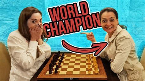 I Challenged The World Champion Chess Master YouTube