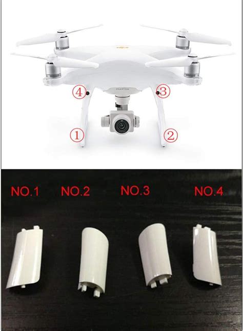 Ximimark 4pcs Drone Landing Gear Cover Case Repair Part For Dji Phantom