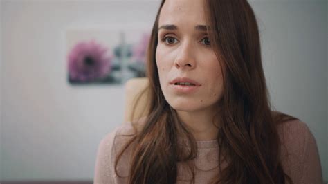 Worried Woman Watching News Online At Home Close Up Of Sad Business